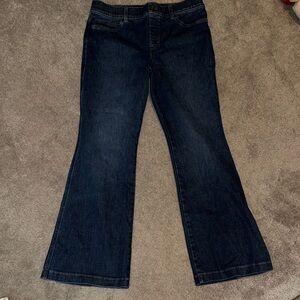 SPANX Dark Blue Flare Jeans
